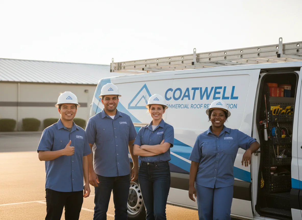 Commercial roof coating company in Harrisville, MI